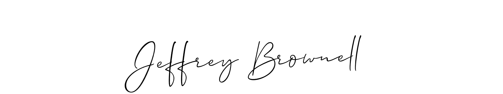 Here are the top 10 professional signature styles for the name Jeffrey Brownell. These are the best autograph styles you can use for your name. Jeffrey Brownell signature style 2 images and pictures png
