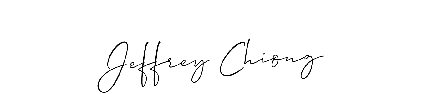 Best and Professional Signature Style for Jeffrey Chiong. Allison_Script Best Signature Style Collection. Jeffrey Chiong signature style 2 images and pictures png