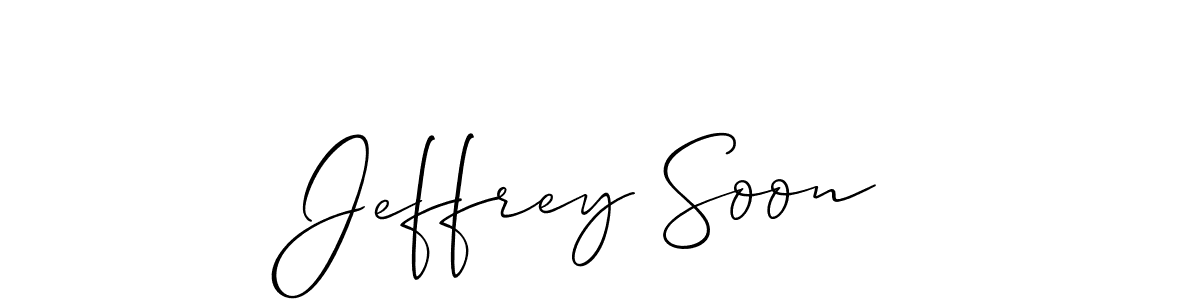 You can use this online signature creator to create a handwritten signature for the name Jeffrey Soon. This is the best online autograph maker. Jeffrey Soon signature style 2 images and pictures png