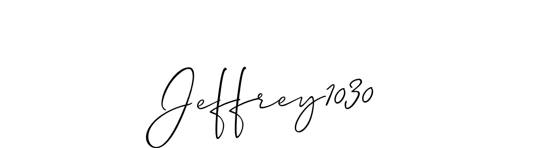 Also we have Jeffrey1030 name is the best signature style. Create professional handwritten signature collection using Allison_Script autograph style. Jeffrey1030 signature style 2 images and pictures png