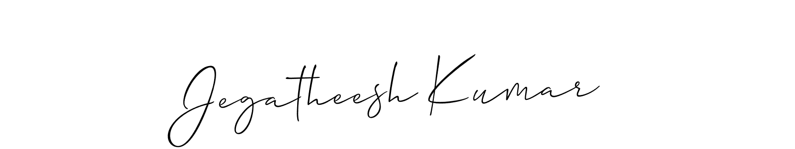 Once you've used our free online signature maker to create your best signature Allison_Script style, it's time to enjoy all of the benefits that Jegatheesh Kumar name signing documents. Jegatheesh Kumar signature style 2 images and pictures png