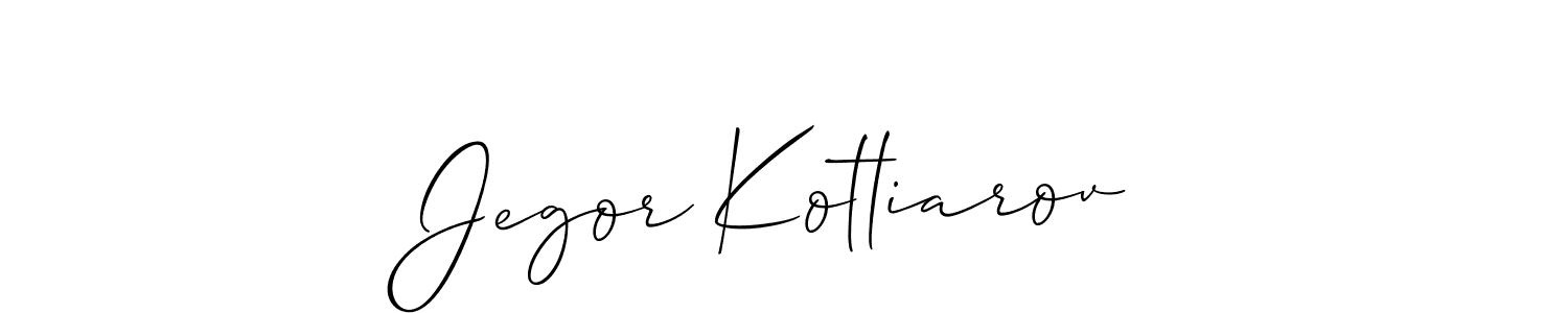 Also we have Jegor Kotliarov name is the best signature style. Create professional handwritten signature collection using Allison_Script autograph style. Jegor Kotliarov signature style 2 images and pictures png