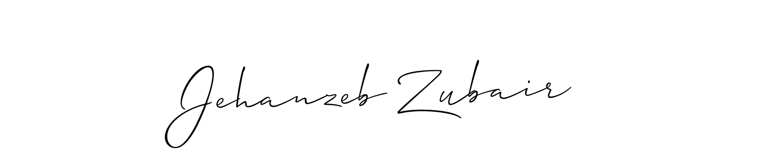The best way (Allison_Script) to make a short signature is to pick only two or three words in your name. The name Jehanzeb Zubair include a total of six letters. For converting this name. Jehanzeb Zubair signature style 2 images and pictures png