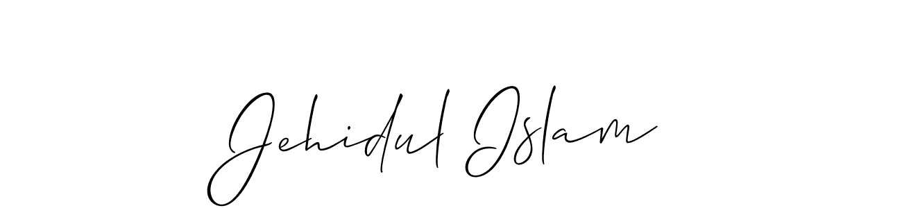 Similarly Allison_Script is the best handwritten signature design. Signature creator online .You can use it as an online autograph creator for name Jehidul Islam. Jehidul Islam signature style 2 images and pictures png