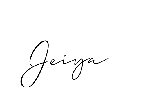 Create a beautiful signature design for name Jeiya. With this signature (Allison_Script) fonts, you can make a handwritten signature for free. Jeiya signature style 2 images and pictures png