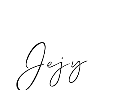 Check out images of Autograph of Jejy name. Actor Jejy Signature Style. Allison_Script is a professional sign style online. Jejy signature style 2 images and pictures png