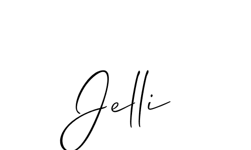 Once you've used our free online signature maker to create your best signature Allison_Script style, it's time to enjoy all of the benefits that Jelli name signing documents. Jelli signature style 2 images and pictures png