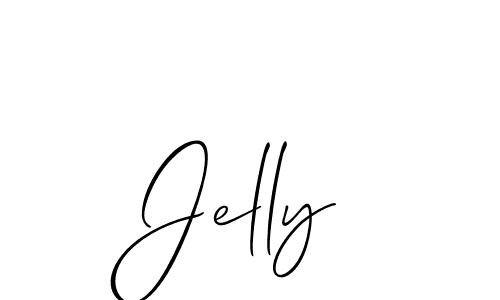 How to Draw Jelly signature style? Allison_Script is a latest design signature styles for name Jelly. Jelly signature style 2 images and pictures png