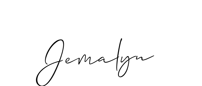 This is the best signature style for the Jemalyn name. Also you like these signature font (Allison_Script). Mix name signature. Jemalyn signature style 2 images and pictures png