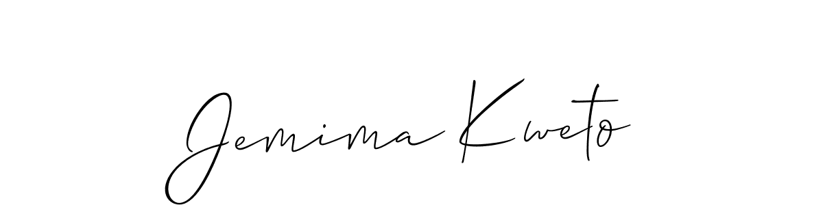This is the best signature style for the Jemima Kweto name. Also you like these signature font (Allison_Script). Mix name signature. Jemima Kweto signature style 2 images and pictures png