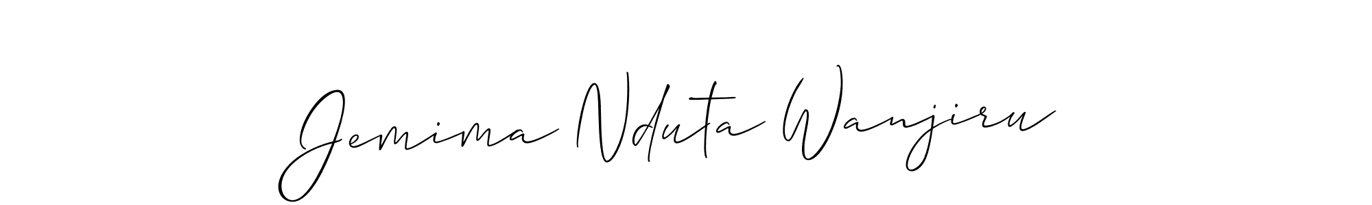 Here are the top 10 professional signature styles for the name Jemima Nduta Wanjiru. These are the best autograph styles you can use for your name. Jemima Nduta Wanjiru signature style 2 images and pictures png
