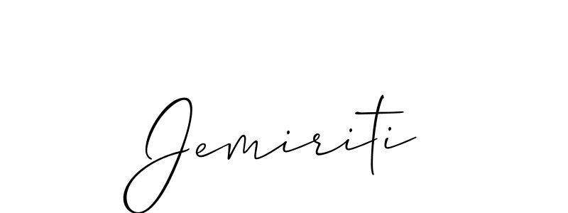 Check out images of Autograph of Jemiriti name. Actor Jemiriti Signature Style. Allison_Script is a professional sign style online. Jemiriti signature style 2 images and pictures png