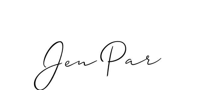 Check out images of Autograph of Jen Par name. Actor Jen Par Signature Style. Allison_Script is a professional sign style online. Jen Par signature style 2 images and pictures png