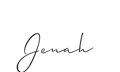 Allison_Script is a professional signature style that is perfect for those who want to add a touch of class to their signature. It is also a great choice for those who want to make their signature more unique. Get Jenah name to fancy signature for free. Jenah signature style 2 images and pictures png