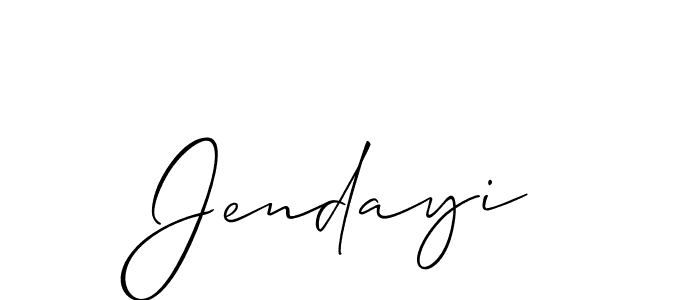 Once you've used our free online signature maker to create your best signature Allison_Script style, it's time to enjoy all of the benefits that Jendayi name signing documents. Jendayi signature style 2 images and pictures png