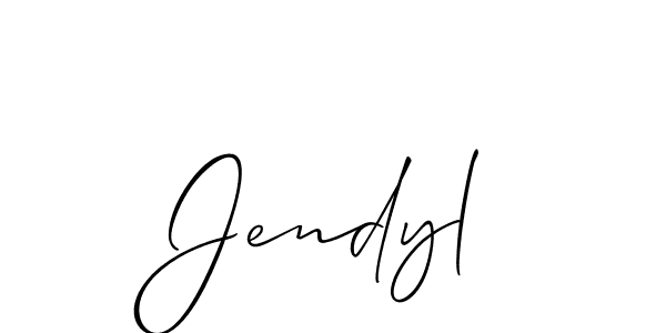 Make a beautiful signature design for name Jendyl. Use this online signature maker to create a handwritten signature for free. Jendyl signature style 2 images and pictures png