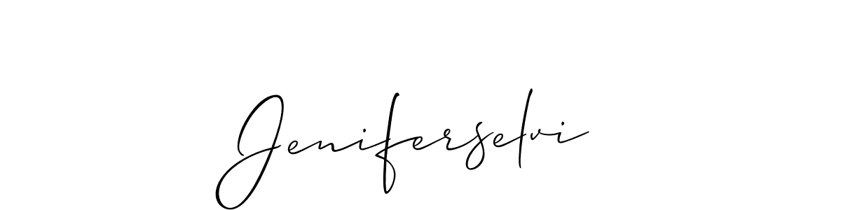 See photos of Jeniferselvi official signature by Spectra . Check more albums & portfolios. Read reviews & check more about Allison_Script font. Jeniferselvi signature style 2 images and pictures png