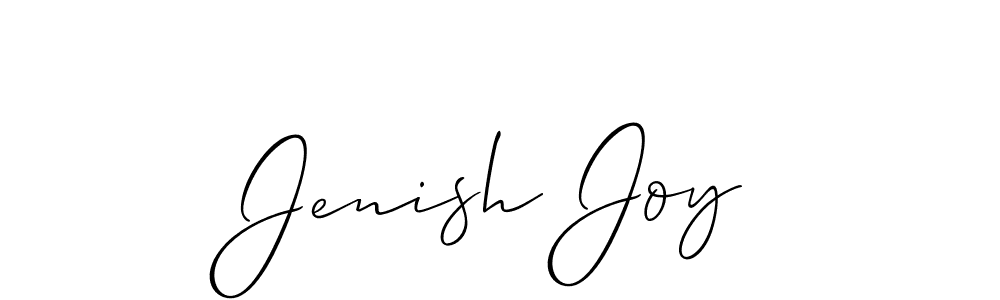 How to Draw Jenish Joy signature style? Allison_Script is a latest design signature styles for name Jenish Joy. Jenish Joy signature style 2 images and pictures png