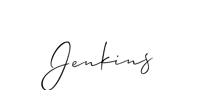 Once you've used our free online signature maker to create your best signature Allison_Script style, it's time to enjoy all of the benefits that Jenkins name signing documents. Jenkins signature style 2 images and pictures png