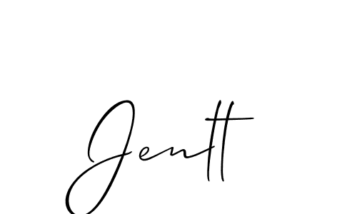 Best and Professional Signature Style for Jenlt. Allison_Script Best Signature Style Collection. Jenlt signature style 2 images and pictures png