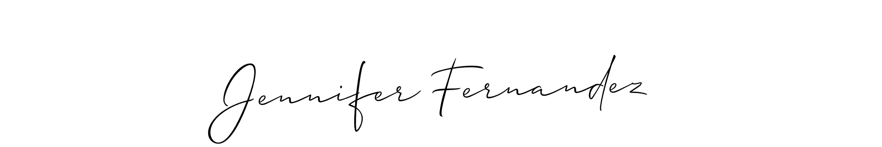 How to Draw Jennifer Fernandez signature style? Allison_Script is a latest design signature styles for name Jennifer Fernandez. Jennifer Fernandez signature style 2 images and pictures png