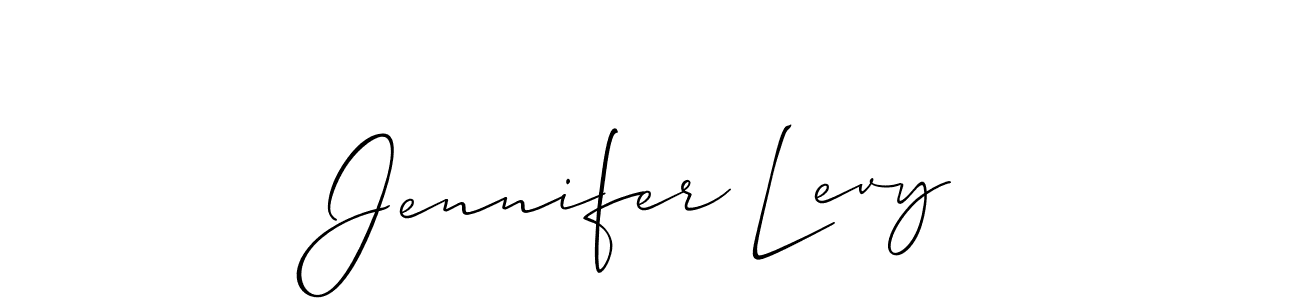Best and Professional Signature Style for Jennifer Levy. Allison_Script Best Signature Style Collection. Jennifer Levy signature style 2 images and pictures png