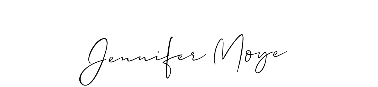 See photos of Jennifer Moye official signature by Spectra . Check more albums & portfolios. Read reviews & check more about Allison_Script font. Jennifer Moye signature style 2 images and pictures png