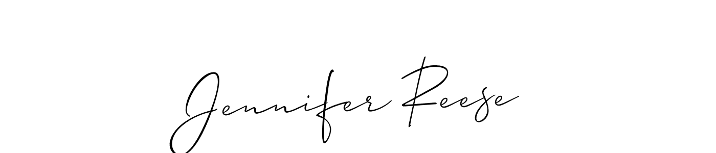 You can use this online signature creator to create a handwritten signature for the name Jennifer Reese. This is the best online autograph maker. Jennifer Reese signature style 2 images and pictures png