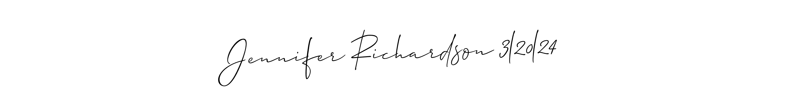Make a beautiful signature design for name Jennifer Richardson 3l20l24. Use this online signature maker to create a handwritten signature for free. Jennifer Richardson 3l20l24 signature style 2 images and pictures png