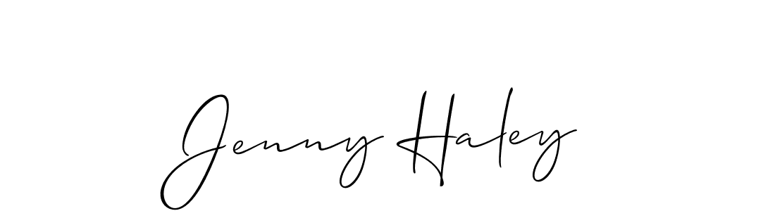 See photos of Jenny Haley official signature by Spectra . Check more albums & portfolios. Read reviews & check more about Allison_Script font. Jenny Haley signature style 2 images and pictures png