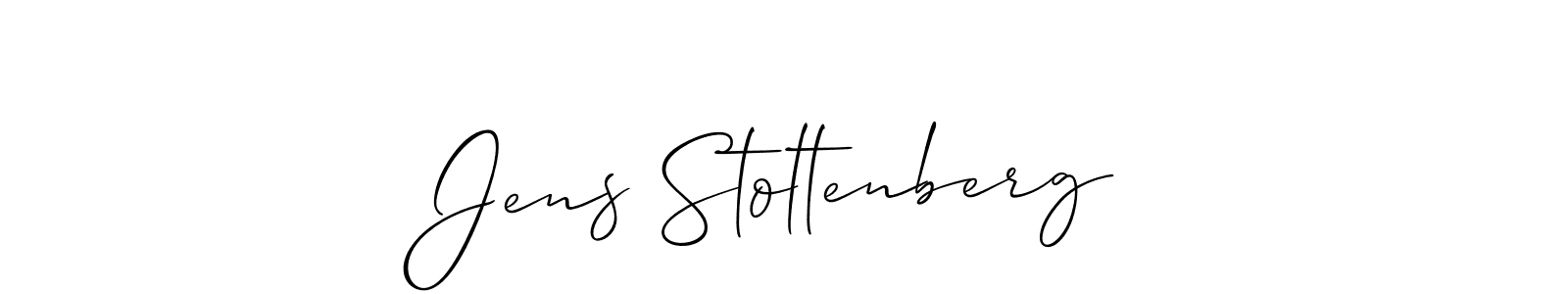 Make a beautiful signature design for name Jens Stoltenberg. Use this online signature maker to create a handwritten signature for free. Jens Stoltenberg signature style 2 images and pictures png