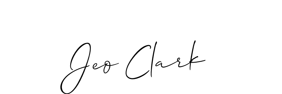 Here are the top 10 professional signature styles for the name Jeo Clark. These are the best autograph styles you can use for your name. Jeo Clark signature style 2 images and pictures png