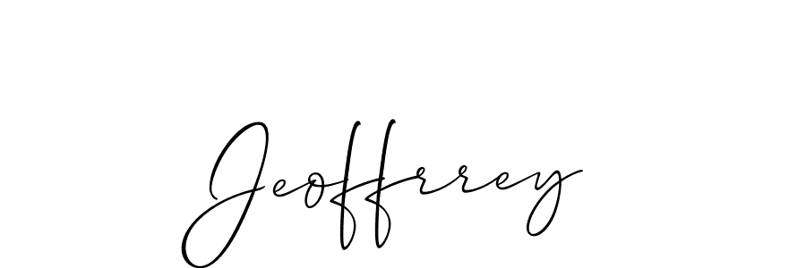How to Draw Jeoffrrey signature style? Allison_Script is a latest design signature styles for name Jeoffrrey. Jeoffrrey signature style 2 images and pictures png