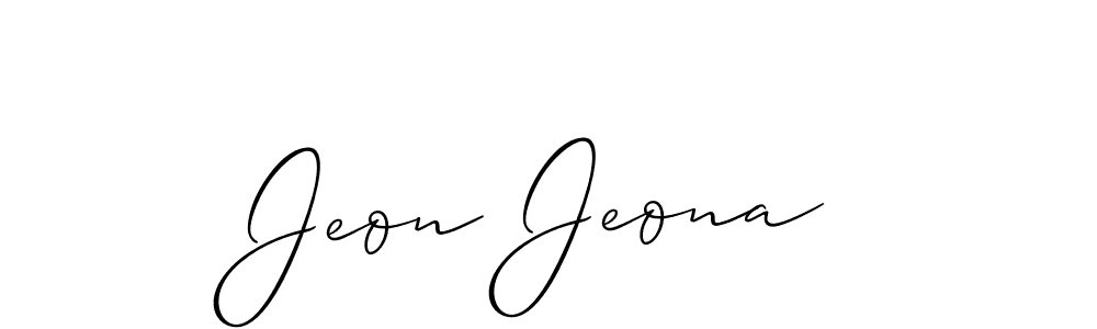 You can use this online signature creator to create a handwritten signature for the name Jeon Jeona. This is the best online autograph maker. Jeon Jeona signature style 2 images and pictures png