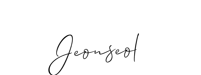 Similarly Allison_Script is the best handwritten signature design. Signature creator online .You can use it as an online autograph creator for name Jeonseol. Jeonseol signature style 2 images and pictures png