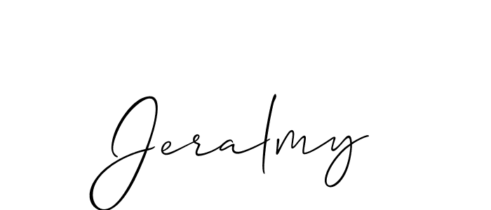 This is the best signature style for the Jeralmy name. Also you like these signature font (Allison_Script). Mix name signature. Jeralmy signature style 2 images and pictures png