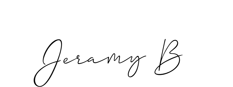 See photos of Jeramy B official signature by Spectra . Check more albums & portfolios. Read reviews & check more about Allison_Script font. Jeramy B signature style 2 images and pictures png