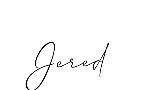 Similarly Allison_Script is the best handwritten signature design. Signature creator online .You can use it as an online autograph creator for name Jered. Jered signature style 2 images and pictures png
