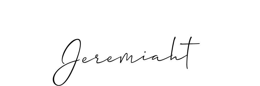 Best and Professional Signature Style for Jeremiaht. Allison_Script Best Signature Style Collection. Jeremiaht signature style 2 images and pictures png