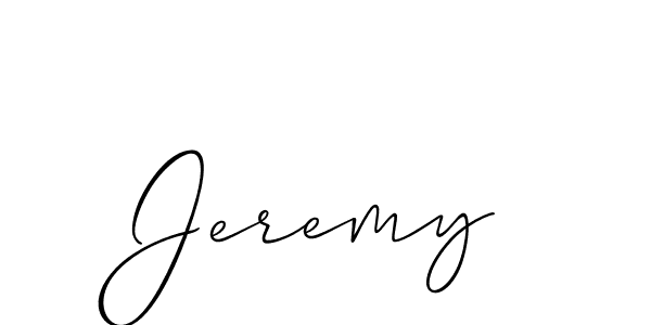 Allison_Script is a professional signature style that is perfect for those who want to add a touch of class to their signature. It is also a great choice for those who want to make their signature more unique. Get Jeremy name to fancy signature for free. Jeremy signature style 2 images and pictures png