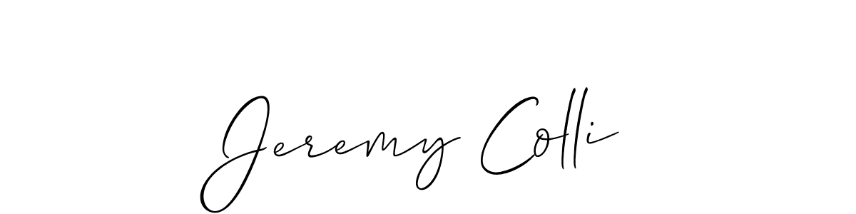 This is the best signature style for the Jeremy Colli name. Also you like these signature font (Allison_Script). Mix name signature. Jeremy Colli signature style 2 images and pictures png