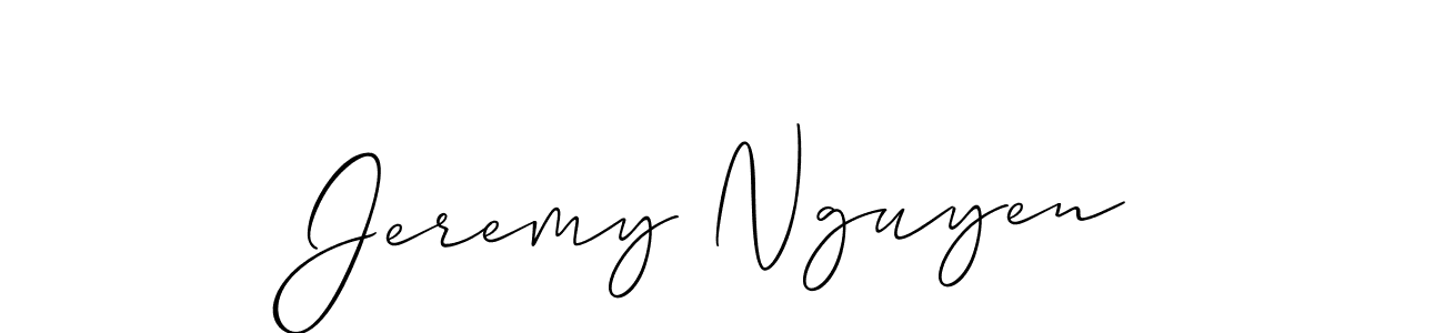 Make a beautiful signature design for name Jeremy Nguyen. Use this online signature maker to create a handwritten signature for free. Jeremy Nguyen signature style 2 images and pictures png
