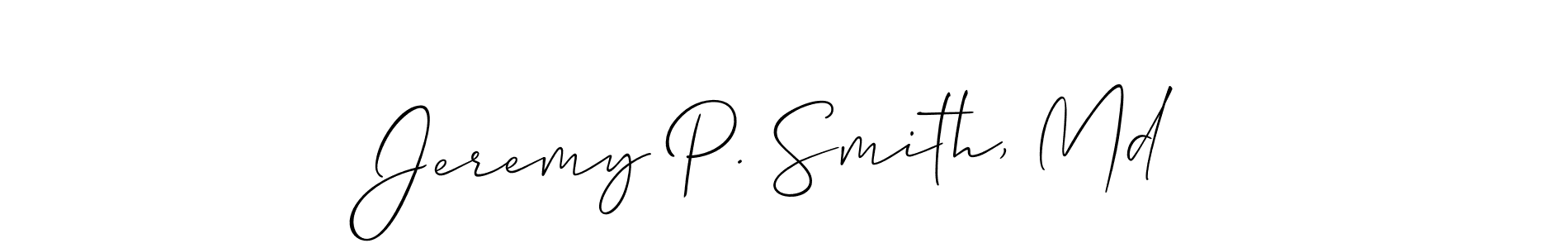 How to Draw Jeremy P. Smith, Md signature style? Allison_Script is a latest design signature styles for name Jeremy P. Smith, Md. Jeremy P. Smith, Md signature style 2 images and pictures png