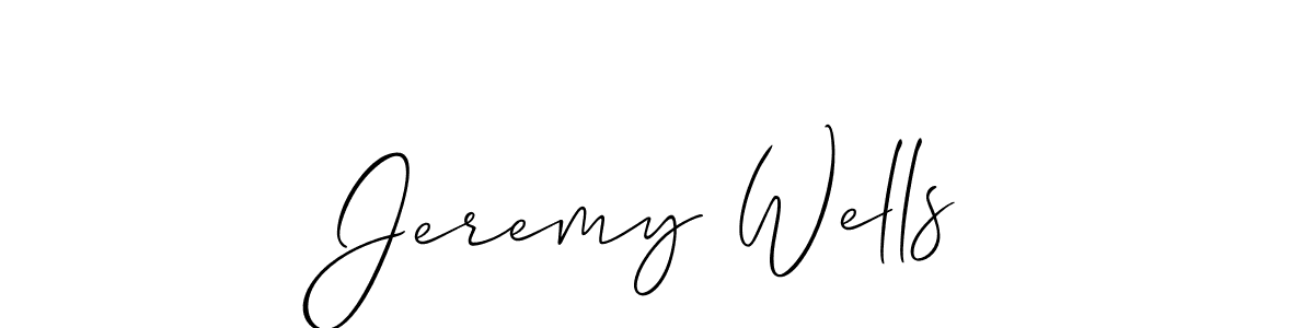 This is the best signature style for the Jeremy Wells name. Also you like these signature font (Allison_Script). Mix name signature. Jeremy Wells signature style 2 images and pictures png