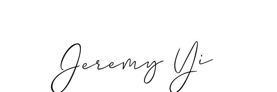 Here are the top 10 professional signature styles for the name Jeremy Yi. These are the best autograph styles you can use for your name. Jeremy Yi signature style 2 images and pictures png