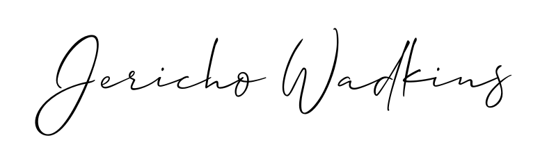 A dynamic signature style for Jericho Wadkins using Allison_Script script. Designed to look authentic, handwritten, and professional. Jericho Wadkins signature style 2 images and pictures png