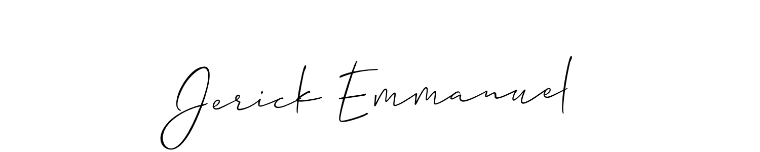 Here are the top 10 professional signature styles for the name Jerick Emmanuel. These are the best autograph styles you can use for your name. Jerick Emmanuel signature style 2 images and pictures png