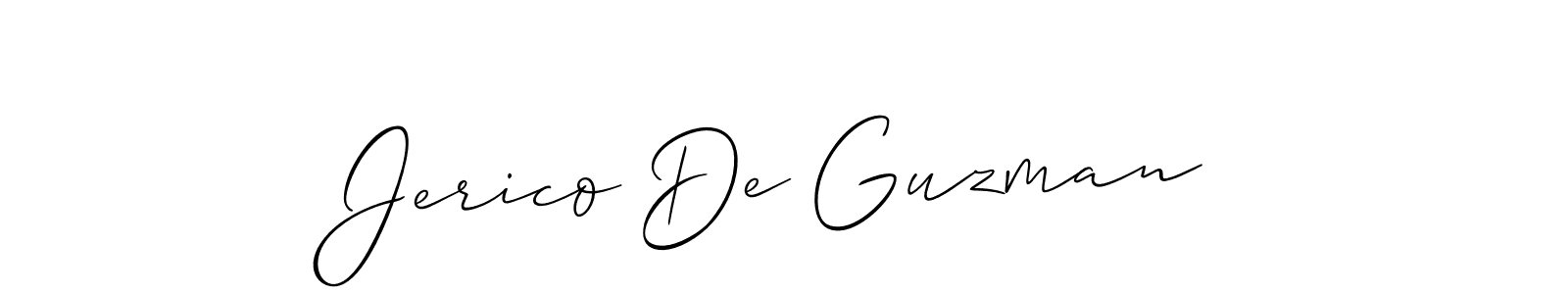 Check out images of Autograph of Jerico De Guzman name. Actor Jerico De Guzman Signature Style. Allison_Script is a professional sign style online. Jerico De Guzman signature style 2 images and pictures png