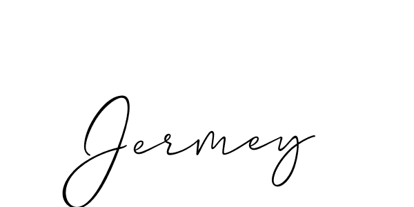 Also You can easily find your signature by using the search form. We will create Jermey name handwritten signature images for you free of cost using Allison_Script sign style. Jermey signature style 2 images and pictures png