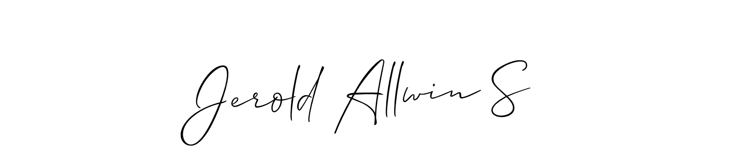 See photos of Jerold Allwin S official signature by Spectra . Check more albums & portfolios. Read reviews & check more about Allison_Script font. Jerold Allwin S signature style 2 images and pictures png